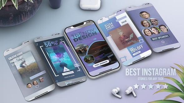 Videohive Vertical Photo Vedeo Slideshow Reel