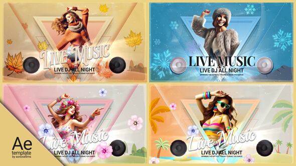 Videohive Year Round Party Pack