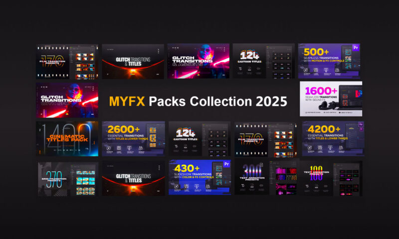 MYFX Packs Collections 2025 Updates