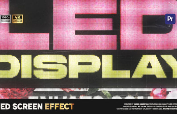 Videohive LED Display Effect
