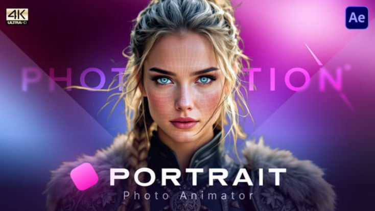 Videohive Photomotion Portrait – 3D Photo Animator
