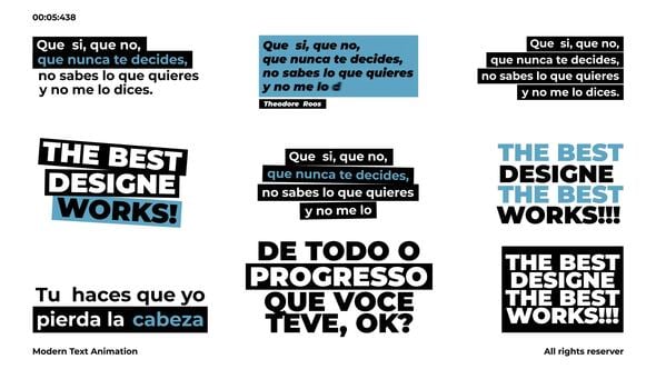 Videohive Modern Text Animation | After Effects