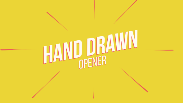 Videohive Hand Drawn Opener