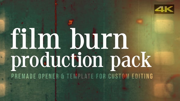 Videohive Film Burn