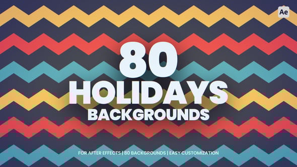 Videohive Holidays Backgrounds