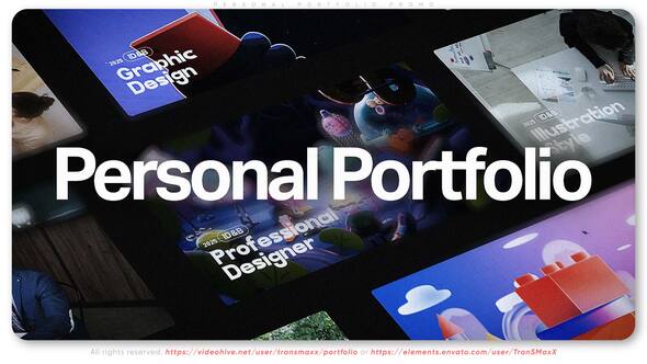 Videohive Personal Portfolio Promo