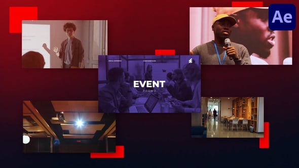 Videohive Event Promo Slides for After Effects