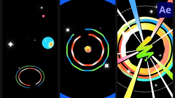 Videohive Vertical Logo Gradient Reveal | After Effects