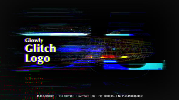 Videohive Glitch Logo Reveal 56809502
