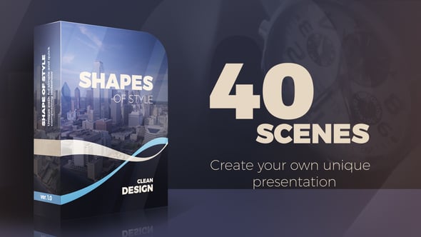 Videohive Shapes of Style Presentation