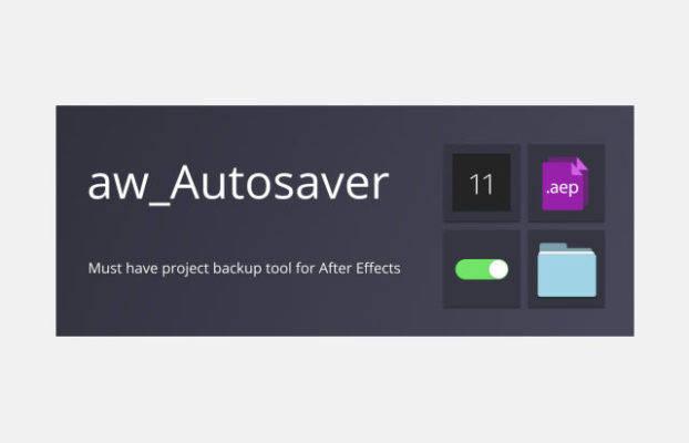 Aescripts aw-Autosaver V2.1.1
