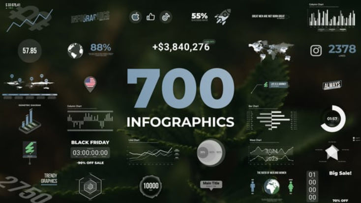 Videohive Infographics For After Effects