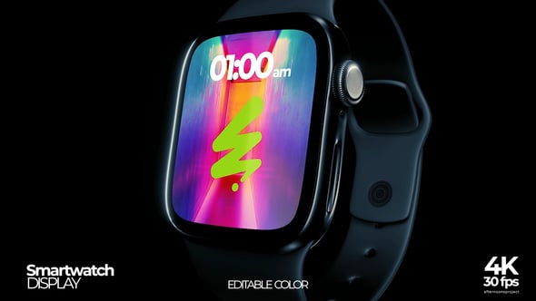 Videohive Smartwatch Mockup