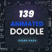 Videohive 139 Animated Doodle | MOGRT Pack