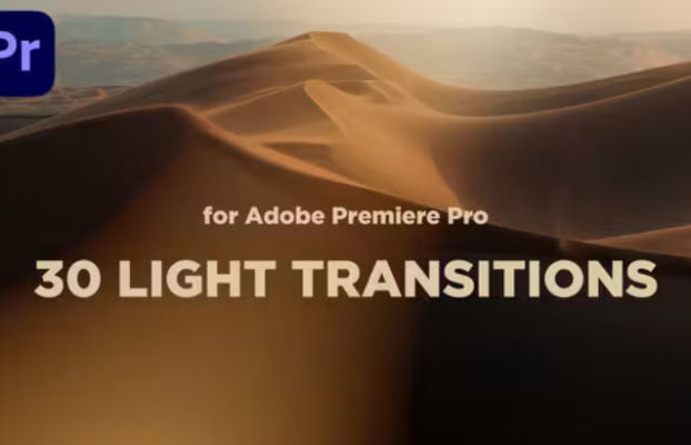 Videohive 30 light transitions for premiere pro