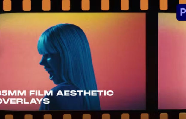 Videohive 35mm Film Aesthetic Overlays