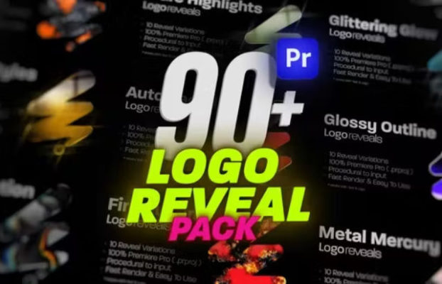 Videohive 90 Logo Reveals Pack For Premiere Pro