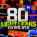Videohive Animated Light Leaks Overlays Pack For Premiere Pro