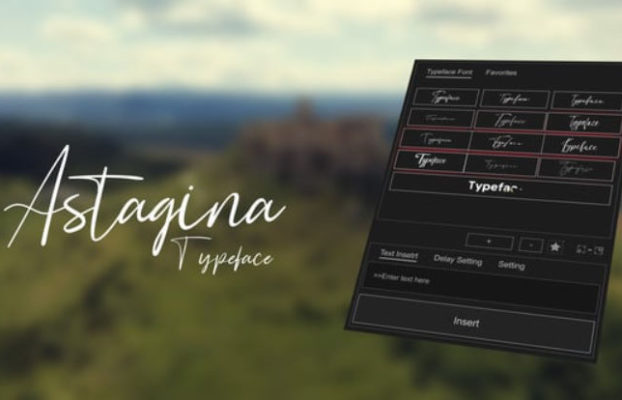 Videohive Animated Typeface – Astagina Signature