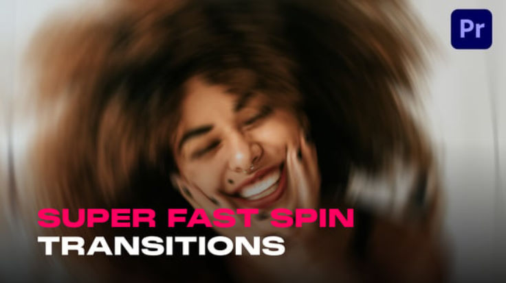 Videohive Fast Spin Transitions for Premiere Pro