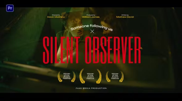 Videohive Film Titles For Premiere Pro