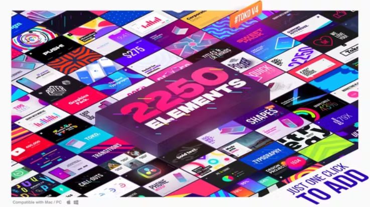 Videohive Graphics Pack for Davinci Resolve