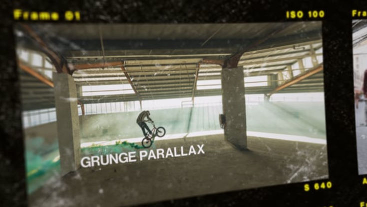Videohive Grunge Parallax Media Slideshow For After Effects