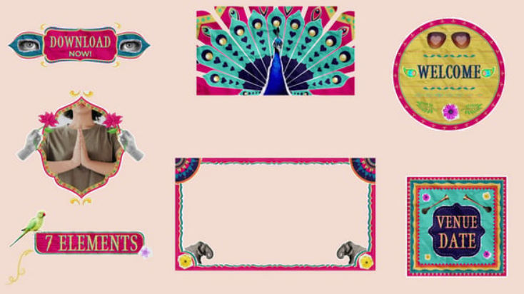 Videohive Indian Contemporary Style Elements