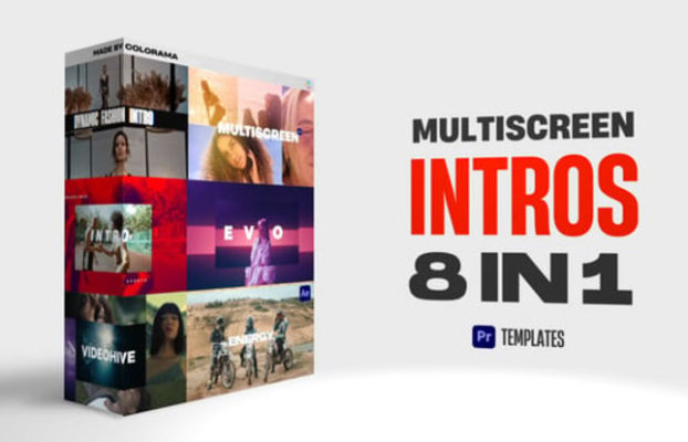 Videohive Intro Multiscreen Pack