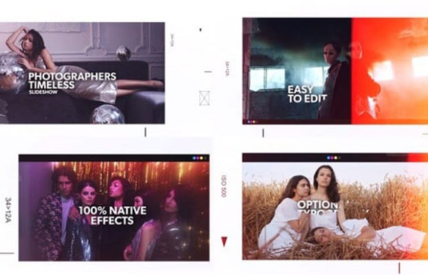 Videohive Photographers Slideshow : Fashion Photography Opener for Premiere Pro
