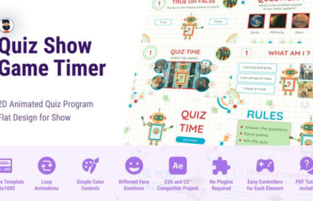Videohive Quiz Show Game Timer Program