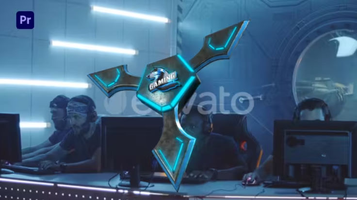 Videohive Shuriken Logo Transition | Premiere Version
