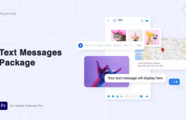Videohive Text Messages Package l MOGRT for Premiere Pro