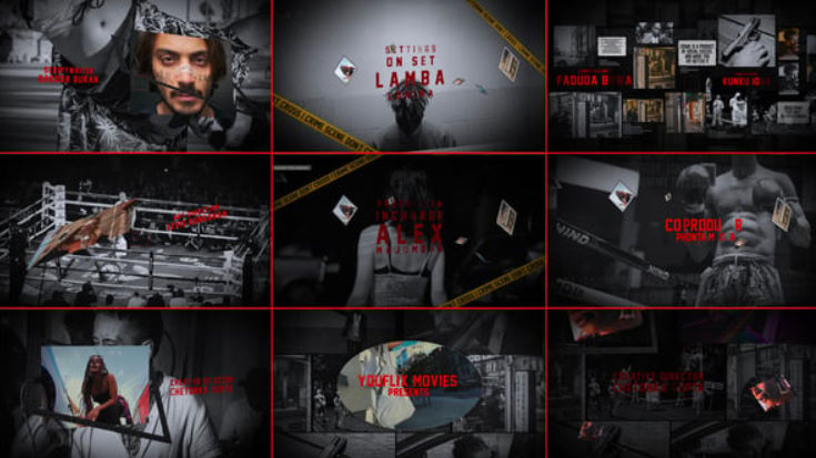 Videohive Thriller Title Sequence