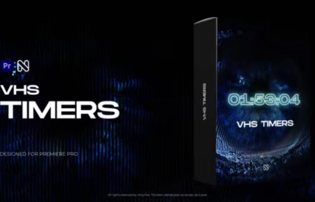 Videohive VHS Timers for Premiere Pro