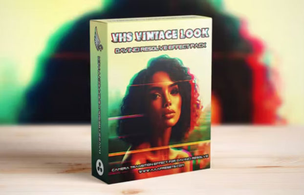 Videohive VHS Vintage Effect for DaVinci Resolve – Old TV Style Filters