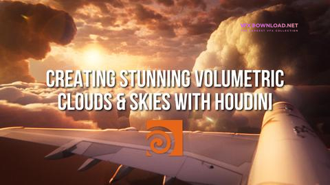 CGCircuit – Creating Stunning Volumetric Clouds & Skies with Houdini