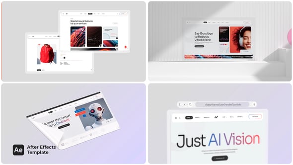 Videohive Website Mockup Promotion