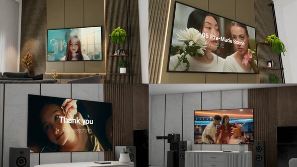 Videohive Tv Room Promo 56503887