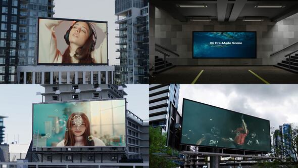 Videohive Billboard Mockup Promo
