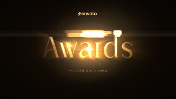 Videohive Smooth Gold Logo