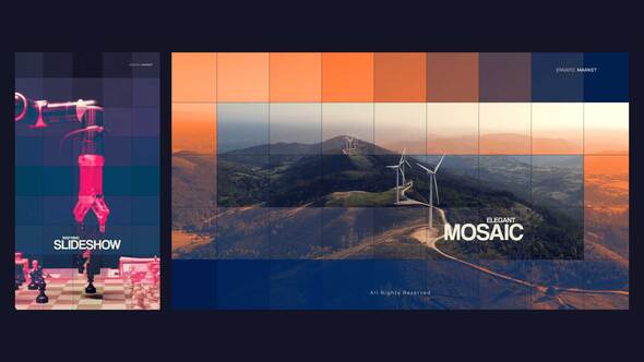 Videohive Slideshow Elegant Mosaic