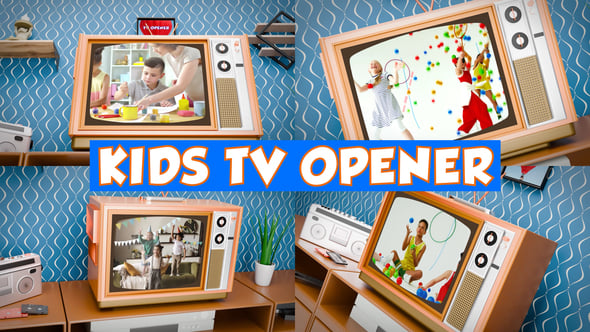 Videohive Kids TV Opener 57860642