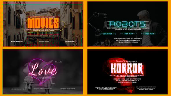 Videohive Cinematic Titles 57768529