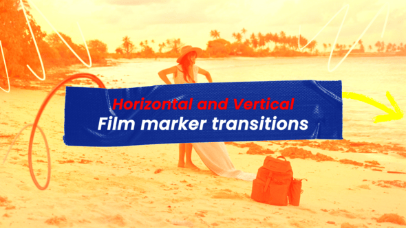 Videohive Film Marker Transitions