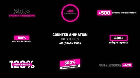 Videohive 08 Counter Animation | After Effects