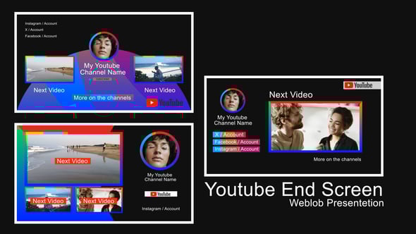 Videohive Youtube End Screen 0.4