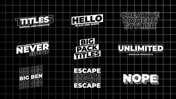 Videohive Titles V3.0 | AE