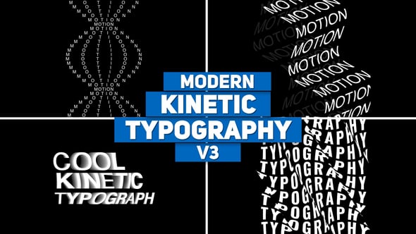 Videohive Kinetic Typography v3 57659992