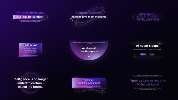 Videohive AI Text Animation | AE